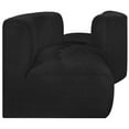 thumbnail image 5 of Meridian Furniture Arc Black Boucle Fabric Modular Sectional, 5 of 8
