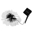 thumbnail image 4 of 100LEDs String Lights Solar Powered Fairy Lamp 12m/39.3ft Waterproof Drop Shape for Patio Lawn Party DecorWarm Light, 4 of 9