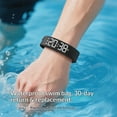 thumbnail image 5 of AOOOWER Upgraded Trembling Alarm Band, Waterproof Original Wake Up Alarm Band for Sleeper, Magnetic Charging Smart Wake-Up Wristbands, Step Counter&Timer, Adjustable Comfortable Fit, 5 of 10