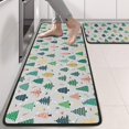 thumbnail image 2 of Kitchen Rugs Sets Of 2,Gray Christmas Tree Pattern Anti Fatigue Kitchen Mat Rugs Non Slip Washable,Decorative Kitchen Floor Mats for Kitchen,Sink,Laundry,17"x47"+17"x47", 2 of 5