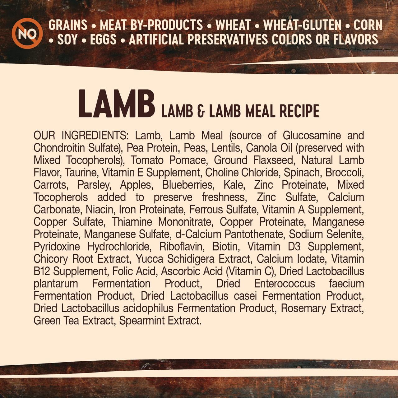 Wellness CORE Natural Grain Free Dry Dog Food, Lamb, 12-Pound Bag