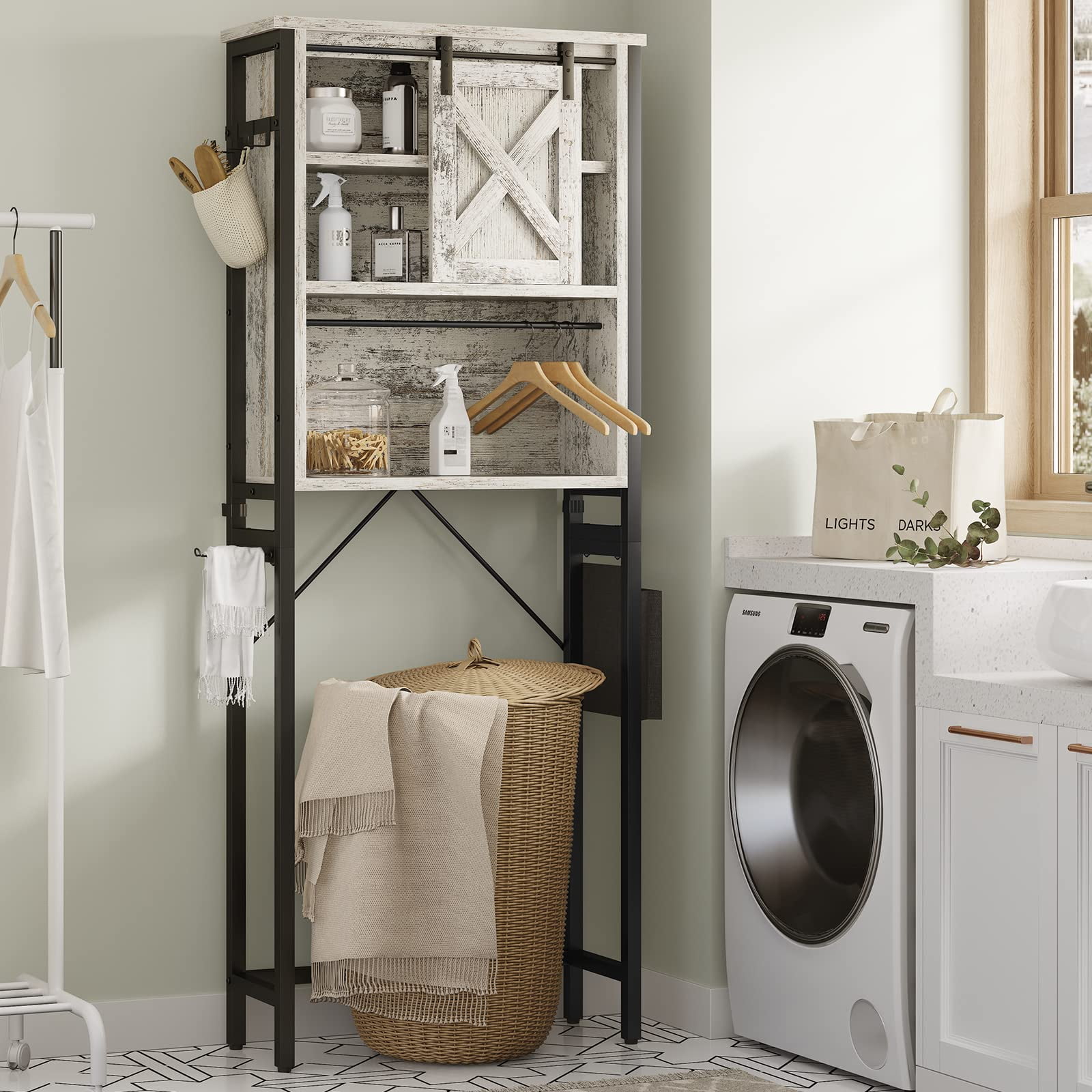 Bathroom Shelf Over The Toilet, 4Tier Bathroom Organizer Over