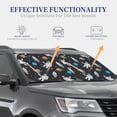thumbnail image 4 of Fotbe Space Juego de 2 Piezas de Parasoles para Parabrisas | Bloqueador Solar para Auto | Accesorios Plegables para Protección Solar Interior-Small, 4 of 6