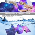 thumbnail image 4 of Deep Universe Space and Stars Desk Mat,Large Galaxy Space Gaming Keyboard Mouse Pad,Non-Slip Rubber Base Desk Pad Thick Stitched Edges Waterproof Mousepad Mouse Mat 31.5"x11.8", 4 of 6