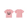 thumbnail image 2 of Miaouyo Boys Girls Halloween T Shirt Pumpkin Face Print Crew Neck Short Sleeve Tops, 2 of 9