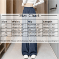 thumbnail image 3 of iHPH7 Loose Pants for Women Trousers Pants for Women Travel Pants Womens Fall Pants Lounge Pants Women Gaucho Pants for Women Straight Leg Pants Women Black L, 3 of 4