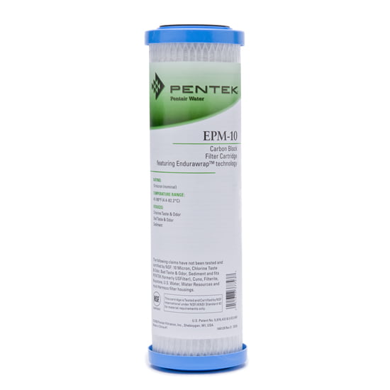 Pentair EPM-10 Carbon Block Filter 10-Micron 9-3/4" x 2-7/8" NEW 