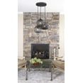 thumbnail image 3 of Progress Lighting, Malbec, 1-Light Pendant, Antique Bronze, Clear Textured Artisanal Glass Shade, 3 of 14