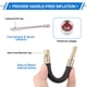 thumbnail image 5 of 1Set 180 Grados Extensión de Válvula de Llanta de Cobre con Plástico Flexible de 140mm para Carro Motocicleta RV Camión Bicicleta, 5 of 6