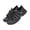 Black, variant on pwidon Men's Closed Toe Hiking Sandals Quick Toggle Lace Breathable Mesh Non Slip Rugged Outdoor Water Walking Shoes Black 41