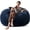 Blue, variant on Bean Bag Chair 3FT,  Large Memory Foam Filled Chair for Adults and Teens, Soft Sofa with Removable Flannel Cover, Round Couch for Living Room Bedroom College Dorm