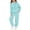Light Blue, variant on KyCheLot Girls 2 Piece Outfits Activewear Hooded Half Zip Sweatshirt and Jogger Pants Sweatsuit 5-13 Years