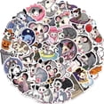 thumbnail image 1 of Set de pegatinas de vinilo con forma de marmota, 50 unidades, lindas caricaturas de animales, 1 of 2