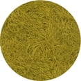 thumbnail image 1 of Ahgly Company Machine Washable Indoor Round Transitional Yellow Area Rugs, 8' Round, 1 of 7