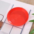 thumbnail image 5 of Posavasos de plástico, bandeja para monedas, bandeja vacía, cuenco para tesoros, juego de 3 platos aptos para microondas, horno y lavavajillas - Colores surtidos, 5 of 5