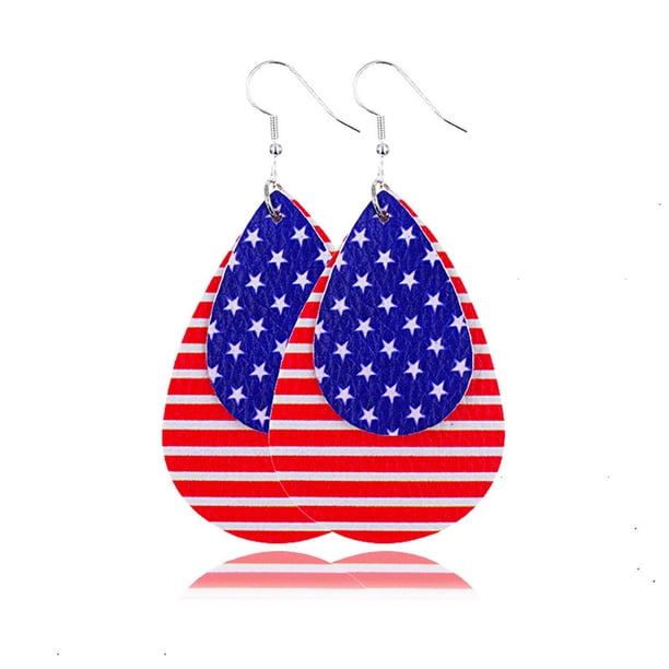 Pendientes para mujer, Regalos para mujer, Moda, Día de la Independencia, Pendientes para mujer, Joyas, Accesorios, Regalos, El collar