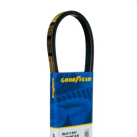 Goodyear 1050405 Serpentine Belt, 5-Rib 40.5" Length Fits select: 2010-2017 CHEVROLET EQUINOX, 2010-2017 GMC TERRAIN