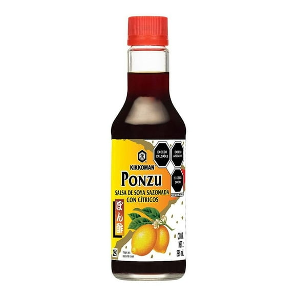 Salsa de soya Kikkoman ponzu 296 ml