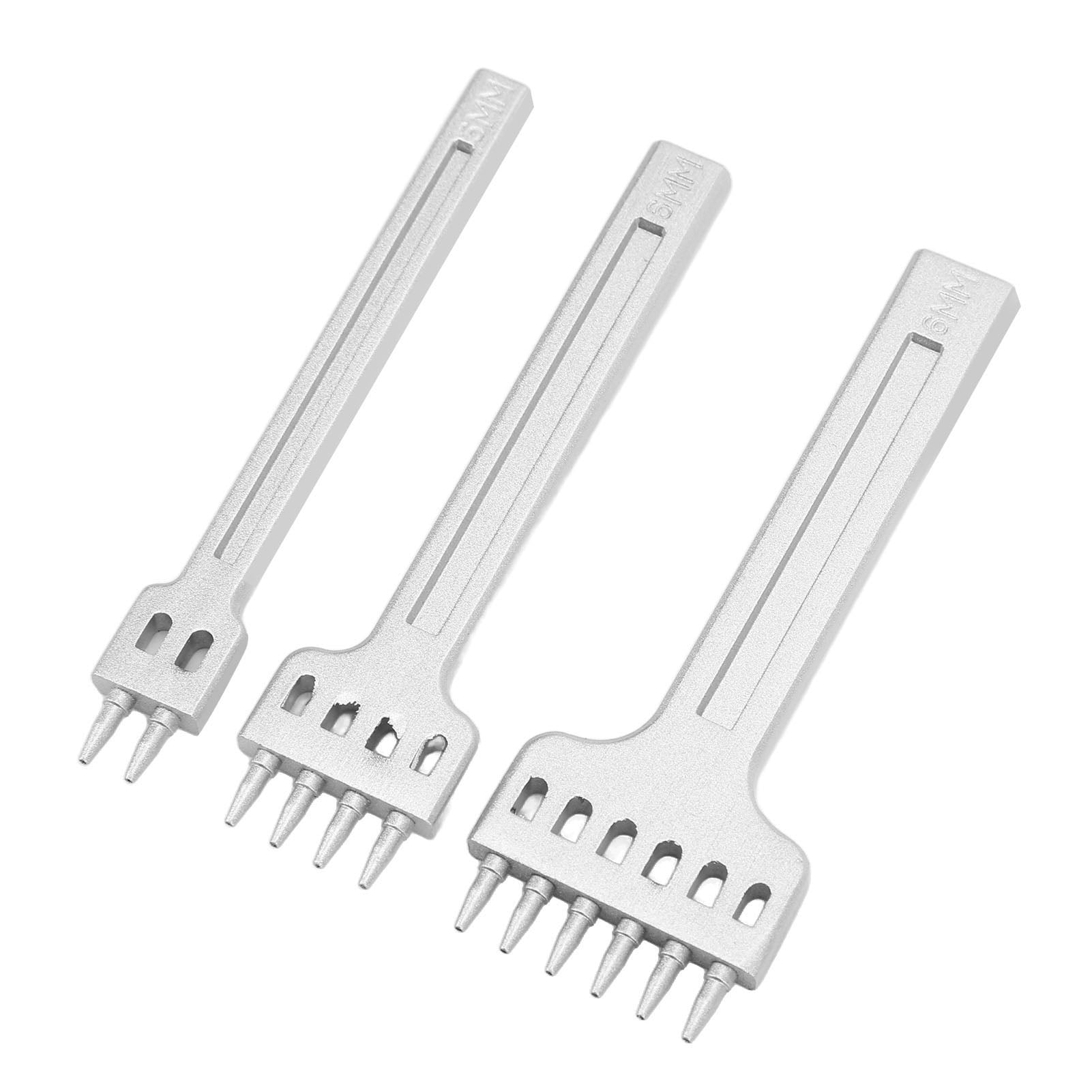 Leather Corner Punch, DIY Punching Tool Leather Prong Punch High