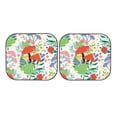 thumbnail image 3 of Uemuo Mushroom and Frogs Printed 2 PCS Car Windshield Sun Shade, Auto Sun Heat and UV Rays Blocker, Foldable Automotive Front Window Sunshade Protector, 3 of 7