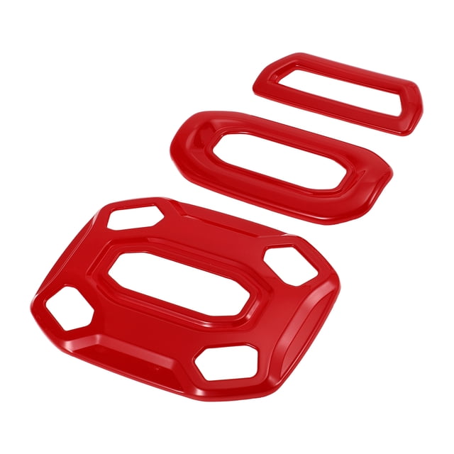 Cubierta del Panel de la Lámpara de Lectura de Luz de Techo para Jeep Wrangler JL JLU 18-24 y Gladiator JT 2/4 Puertas ABS Roja