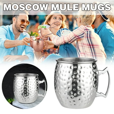 

TANGNADE Stainless Steel Cup Drinking Juice Beer Glass Portion Cups home Travel Tool