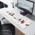 thumbnail image 2 of Long Mouse Pads for Desk,Halloween Pumpkins Witch Hats and Bats Desk Mats on Top Of Desks, Desk Mouse Pad Extra Large with 3mm Non-Slip Base and Stitched Edge for Gaming,Office,Work,Home 31.5x11.8in, 2 of 5