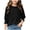 Gtops61-Black, variant on xaweyi Girls And Boys Long Sleeved Cotton T Shirt Trendy Loose Fit Suitable Base Layer All Year Round,Sizes 5-6 Years