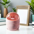 thumbnail image 5 of Mini Desktop Trash Can, Cute Dinosaur Removable Small Garbage Can, Tiny Plastic Trash Bin with Lid for Bathroom Office Kitchen Desk Decor Storage, 5 of 6
