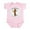 Petal Pink, variant on CafePress - LH Oktoberfest Dachshund Infant Bodysuit - Baby Light Bodysuit, Size Newborn - 24 Months