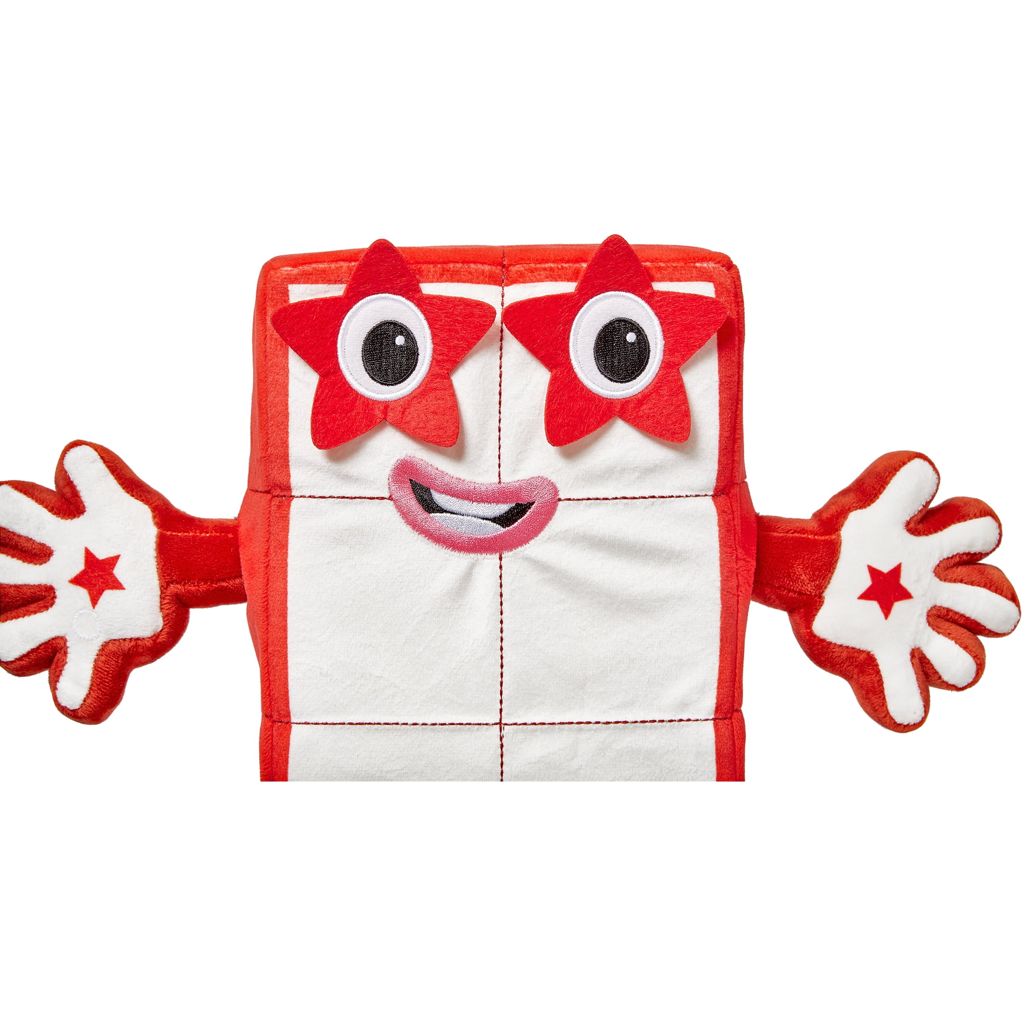 hand2mind Numberblocks™ Ten Playful Pal 17" Cartoon Plush Toy, Plush Figure Toys