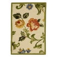 thumbnail image 3 of Safavieh Chelsea Georgiana Bordered Wool Area Rug, Ivory, 2'6" x 4', 3 of 12