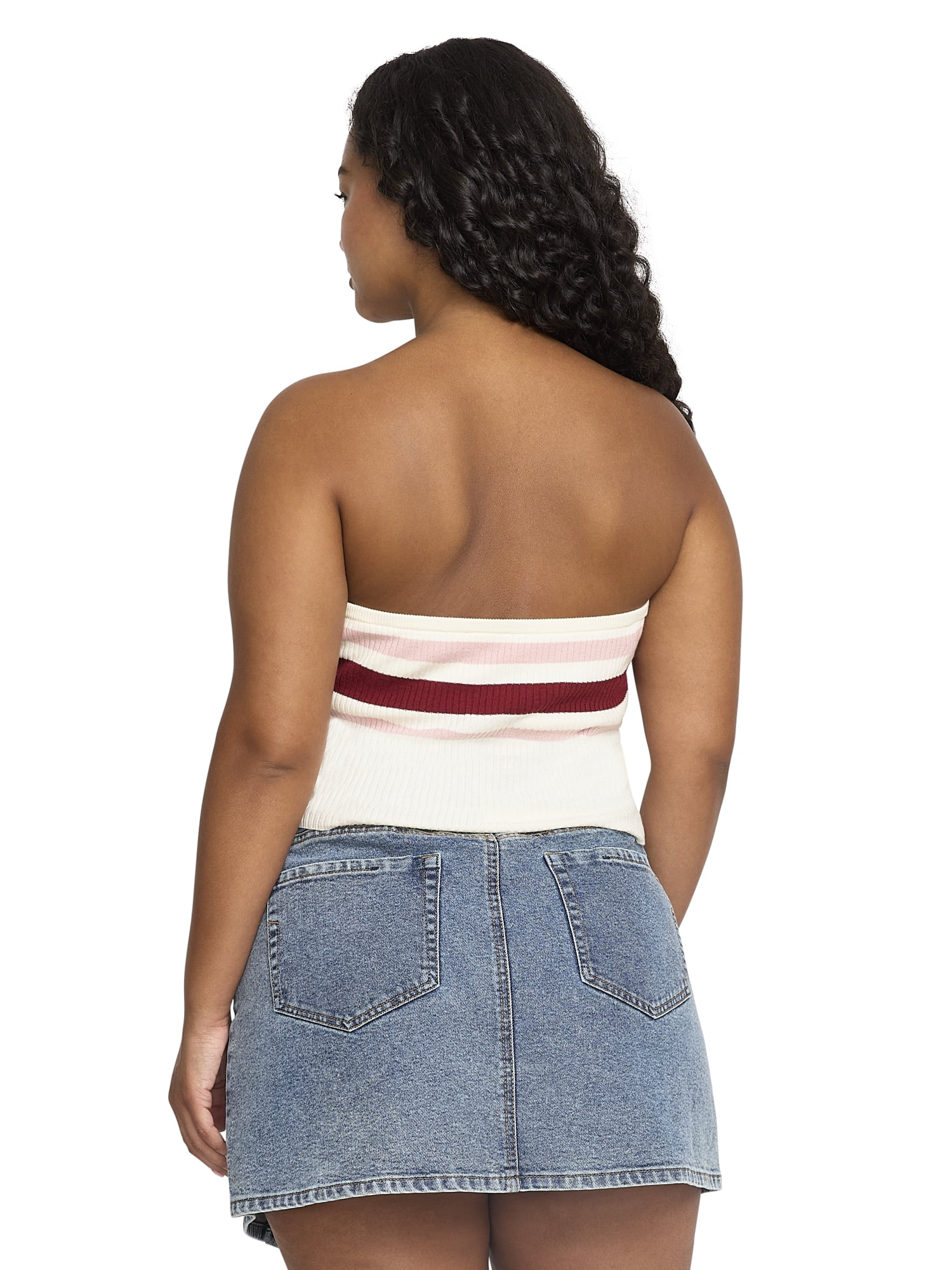 Mills by Millie Bobby Brown Women's Sweater Tube Top, Sizes XXS-XXXL