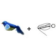 thumbnail image 1 of Interactive Electronic Bird Chirping Cat Toy with Teaser Stick for Indoor Play and Exercise, 1 of 3
