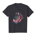 thumbnail image 6 of CONROSES Independence Day Toddler Boys Short Sleeve T Shirts Patriotic Usa Flag Graphic July 4Th T-Shirts Tee Tops, Sizes 2-3 Years, 6 of 6