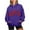Purple Valentines Day Shirts, variant on Pimelu Valentines Sweater Women Valentines Day Hoodies for Women Fashion Love Letter Print Drawstring Hooded Sweatshirt Long Sleeve Oversized Pocket Pullover Hoodies Tops
