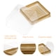 thumbnail image 3 of EeaseMX 50 cajas cuadradas de plástico para pastel de luna, contenedor de hojaldre de yema de huevo, caja de embalaje dorada (grande), 3 of 8