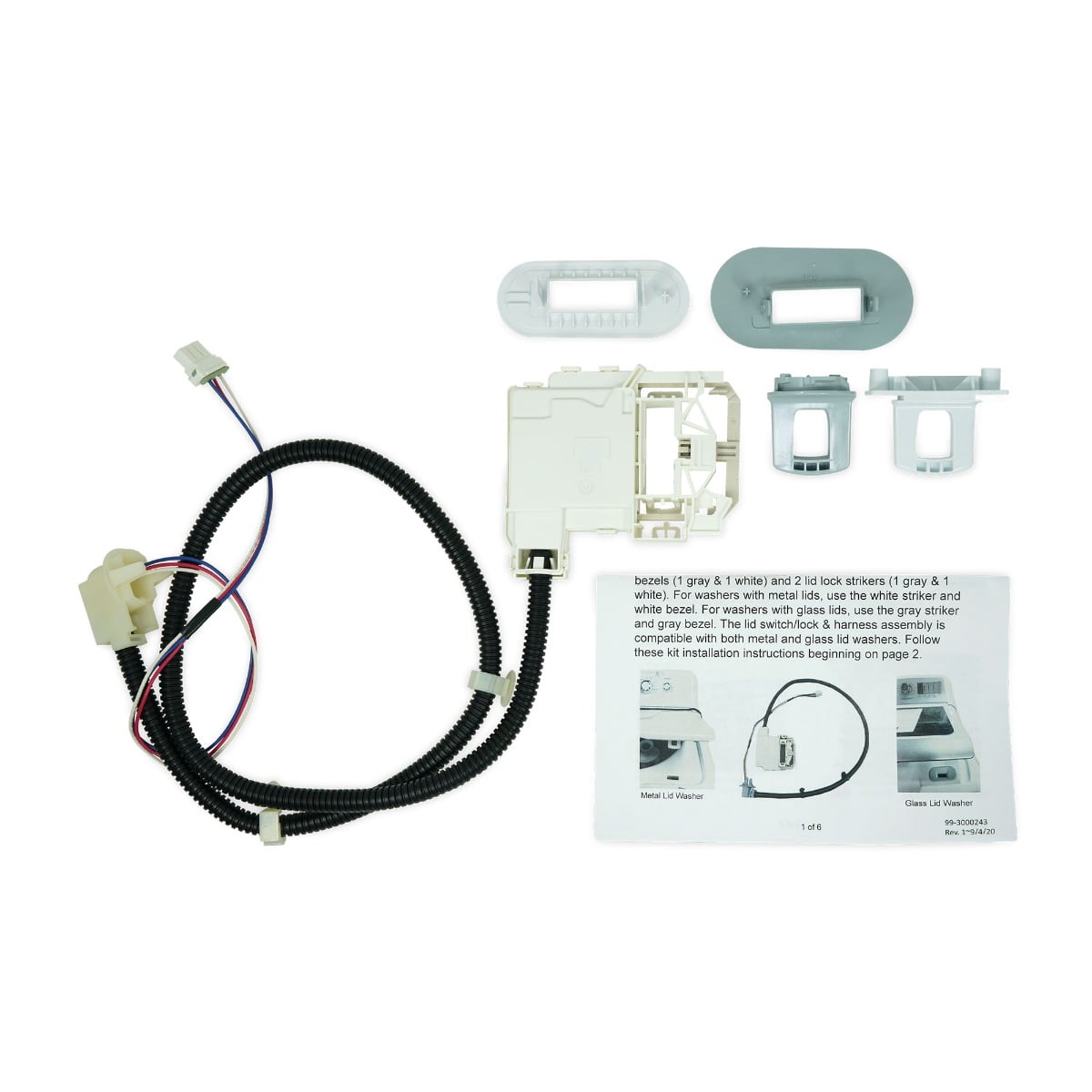 ForeverPRO WH08X37938 Lid Lock Quick Release for GE Appliance WH01X24112 WH01X26114 WH01X26694 WH01X27954