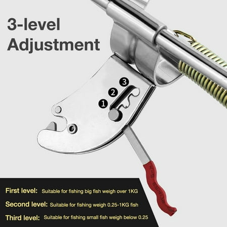 Automatic Fishing Rod Holder Fishing Rod Support Bracket Double Spring Fishing Rod Bracket For Fishing Walmart Canada