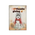 thumbnail image 2 of Happy Thanksgiving Siberian Husky with Turkey Pumpkins Autumn Vibes Travel Passport Wallet Husky Dog Lover Gifts PU Leather Passport Holder Cover - 12018, 2 of 5