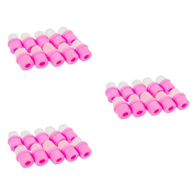 Soidarity Clips para quitar esmalte de uñas, 10 Uds., tapas de arte reutilizables de plástico, herramienta para quitar aceite de uñas Type1 NO1 Soidarity CBP129573