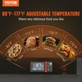 thumbnail image 2 of Hot Box Food Warmer 4-Tier Concession Warming Cabinet with Water Tray for Pizza, 2 of 9