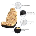 thumbnail image 6 of Pofeuu Halloween Elements Print Automotive Car Seat Covers Flat Cloth Full Set Seat Covers,Car Seat Covers front seats for Cars Trucks and SUVs-1, 6 of 9