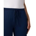 thumbnail image 3 of 32 Degrees Women's Cool Lightweight Relaxed Fit Sleep Pant - Inky Indigo - XX-Large, 3 of 4