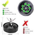 thumbnail image 3 of Blender Blade Replacement 7 Fins for Ninja Auto iQ BL682-30, 3 of 6