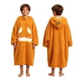 thumbnail image 4 of OJSFQUFP Halloween Pumpkin Long Sleeve Pajamas Boys & Girls Loose Fit Pumpkin Themed Loungewear Jumpsuit (0-5Y), 4 of 4