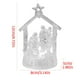 thumbnail image 3 of Adornos Luminosos Acrílicos con La Sagrada Familia, El Niño Jesús y La Virgen María | Decoración Navideña para Espacios Pequeños | Incluye Luz Nocturna, 3 of 7