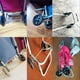 thumbnail image 5 of Paquete de 2 ruedas de repuesto para carrito de compras, reparación de ruedas de espuma de goma de 5 pulgadas de diámetro para carrito de bolsa rodante plegable, carrito de bolas de bolos po, 5 of 5
