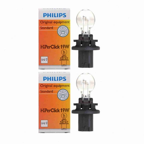 2 pc Philips 12185C1 HiPerClick Turn Signal Light Bulbs
