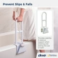 thumbnail image 3 of Drive Medical Bathtub Shower Grab Bar Safety Rail, Parallel, 3 of 8